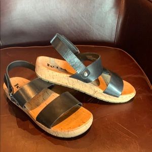 COPY - Korks sandals by Kork-ease in black